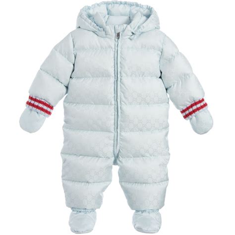 gucci for babies on sale|gucci baby snowsuit.